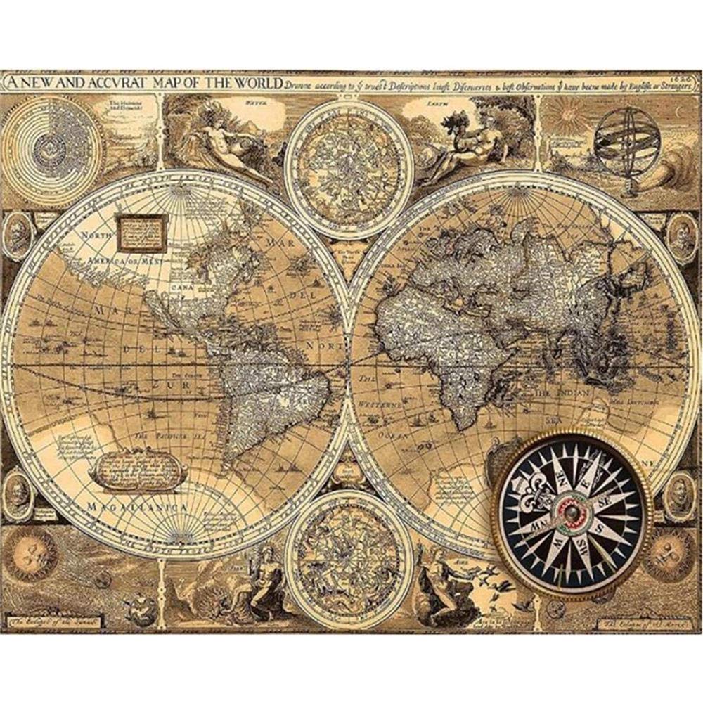 ドイツ輸入    古代世界地図  パズル2000P 世界地図 パズル 2000ピース おしゃれパズルの通販 by おまゆお