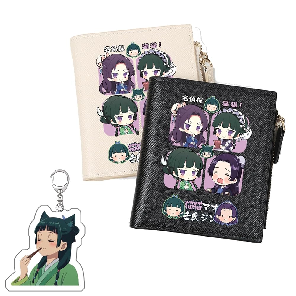 薬屋のひとりごと　財布 タッセル付き　猫猫デザイン TVアニメ『薬屋のひとりごと』と伝統工芸「西陣織」がコラボ