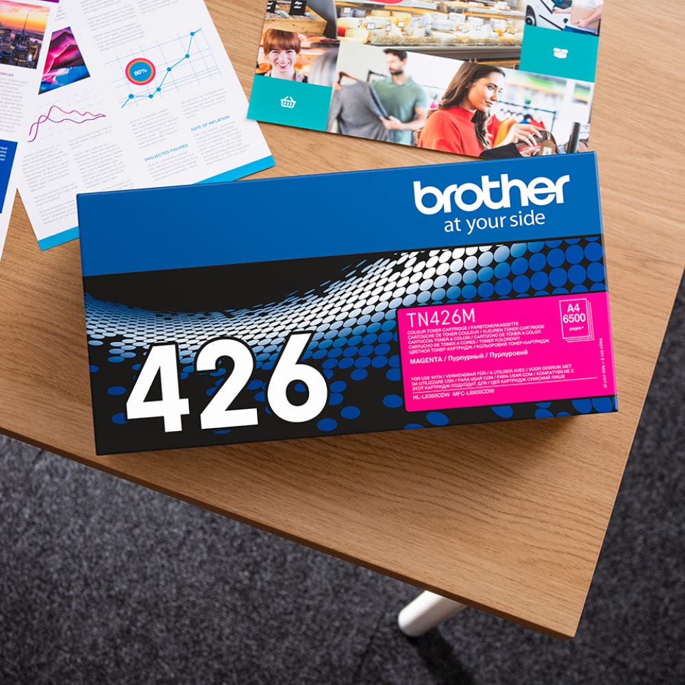 Cartouche D'encre Brother LC426M Magenta - Haute Capacité, Compatible Imprimantes Brother - 2