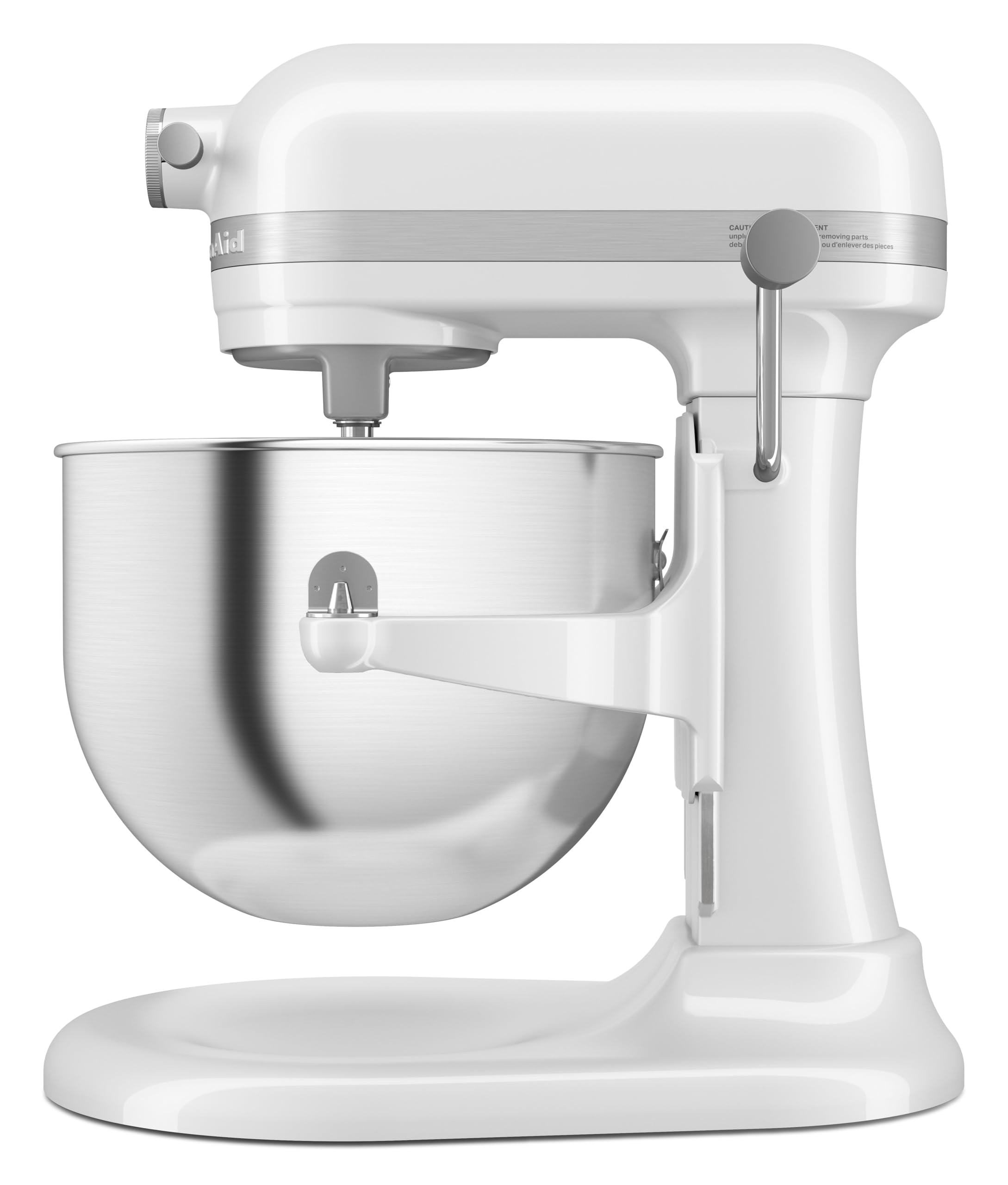 KitchenAid Heavy Duty Impastatrice 6.6L Bowl Lift, Ingranaggi Tutto Metallo, 11 Velocità, Avvio Morbido, Protezione Surriscaldamento, Ciotola 3 Punti, Bianco