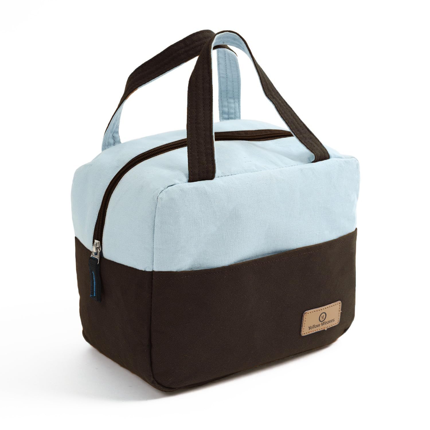 Yellow Weaves 100% Cotton Canvas Lunch Bag Reusable and Wash -13