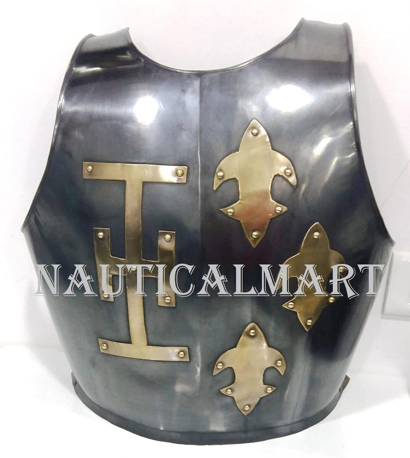 NauticalMart Plate Armour Templar Breastplate Medieval Breastplate Cuirass Halloween