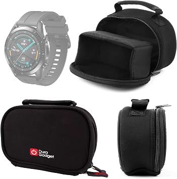 DURAGADGET Funda De Neopreno para Huawei Watch GT 2 Sport, Garmin Fenix  ??6S Pro, Emporio Armani ART5007 + Gamuza Limpiadora - ¡Idónea para Viajes!  : Amazon.es: Electrónica