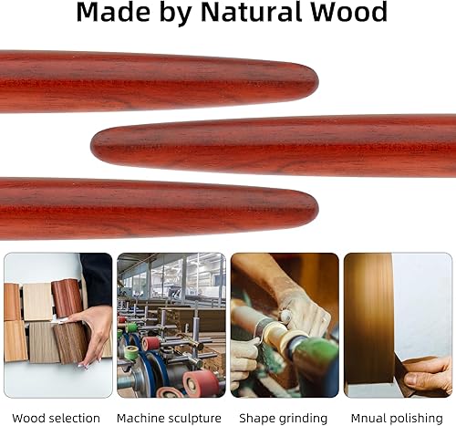 Vista 20 de cobee® Bolígrafos estilográficos de madera, pluma estilográfica de madera hecha a mano, pluma estilográfica de lujo vintage de 0.020 in, bolígrafo
