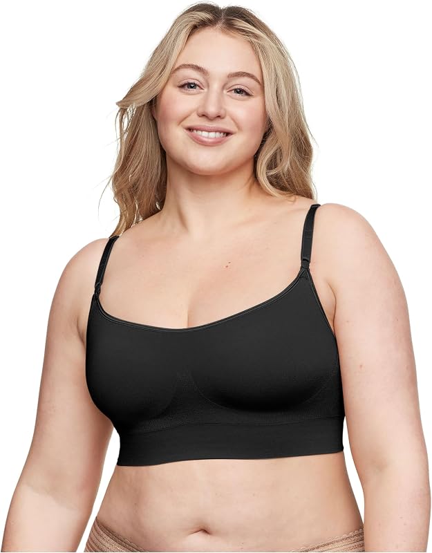 Warner's Blissful Benefits Women's Dig-Free Comfort Band with Seamless Stretch Wireless Lightly Lined Comfort Bra RM0911W