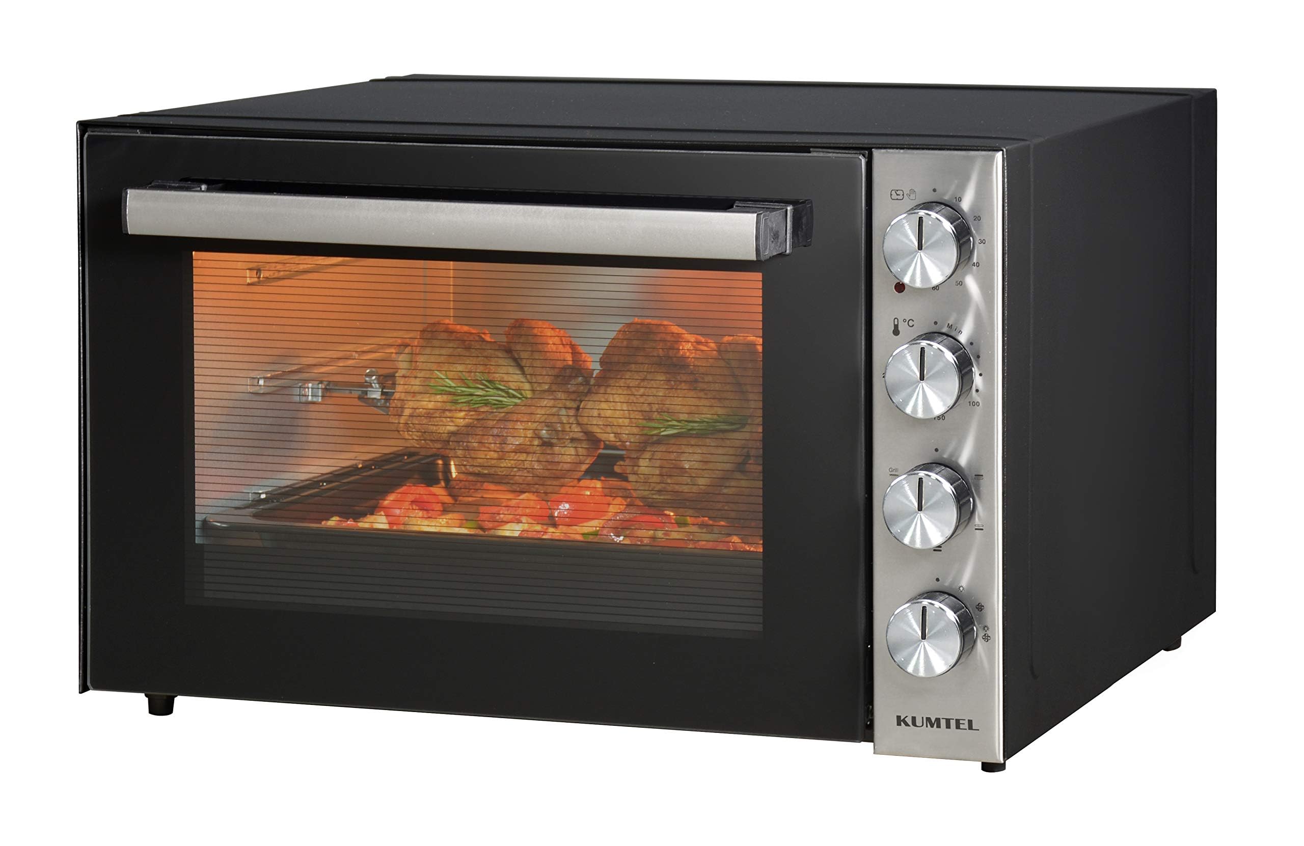 Kumtel Piliç Çevirmeli 70 Litre Midi Fırın LX-9645