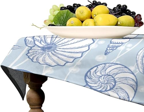 Miniatura 1067 de Mantel floral hippie, diseño retro de los años 70, naranja, rosa, azul, floral, bohemio, estampado estético de margaritas, para fiesta, picnic