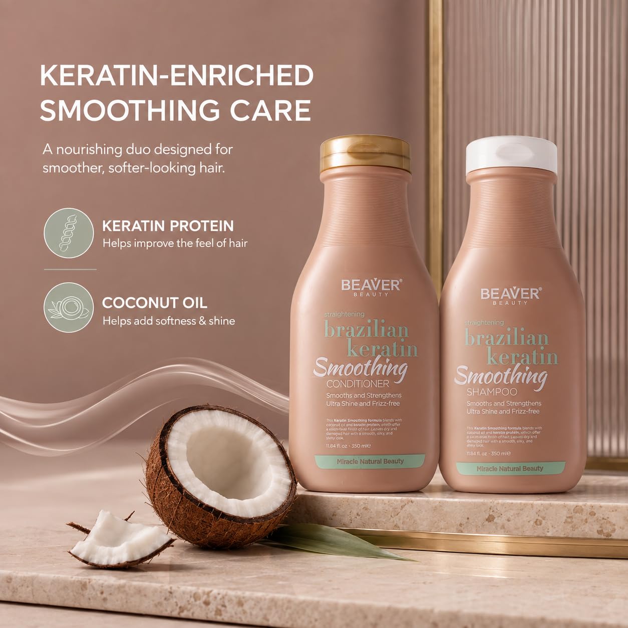Beaver Brazilian Keratin Shampoo 350 ml : Amazon.com.tr: Kişisel