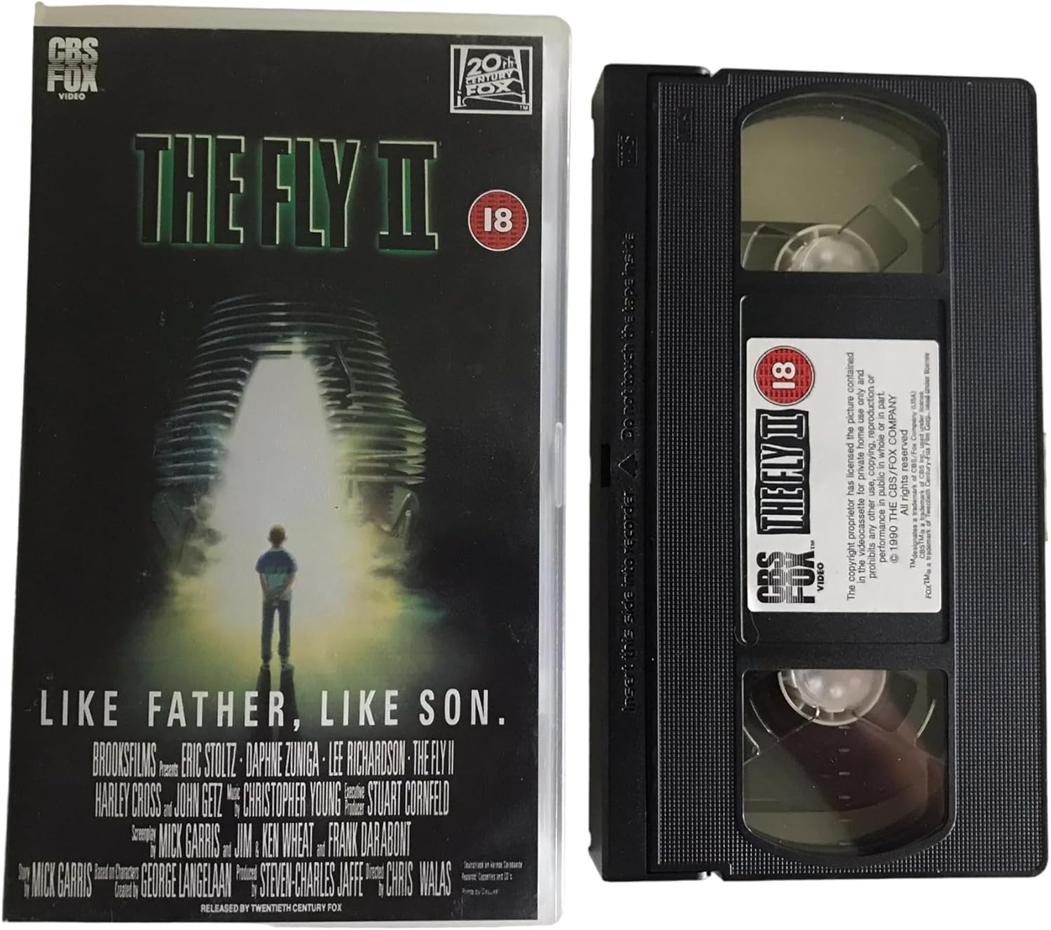 The Fly 2 [VHS] Eric Stoltz, Saffron Henderson, Daphne Zuniga, Harley Cross, Lee Richardson