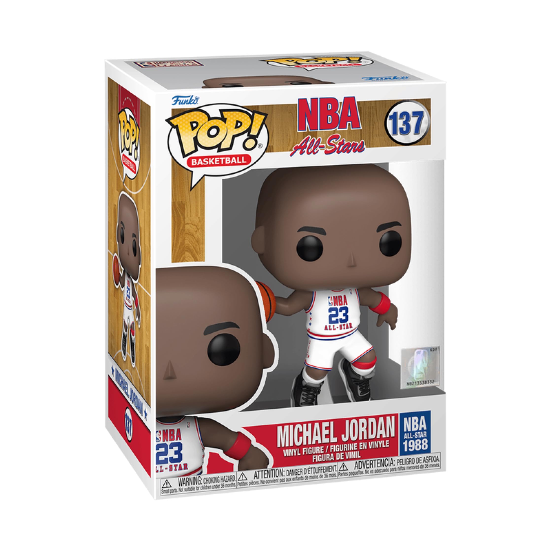 Amazon.com: Funko Pop! NBA: Michael Jordan Bundle (2-Pack