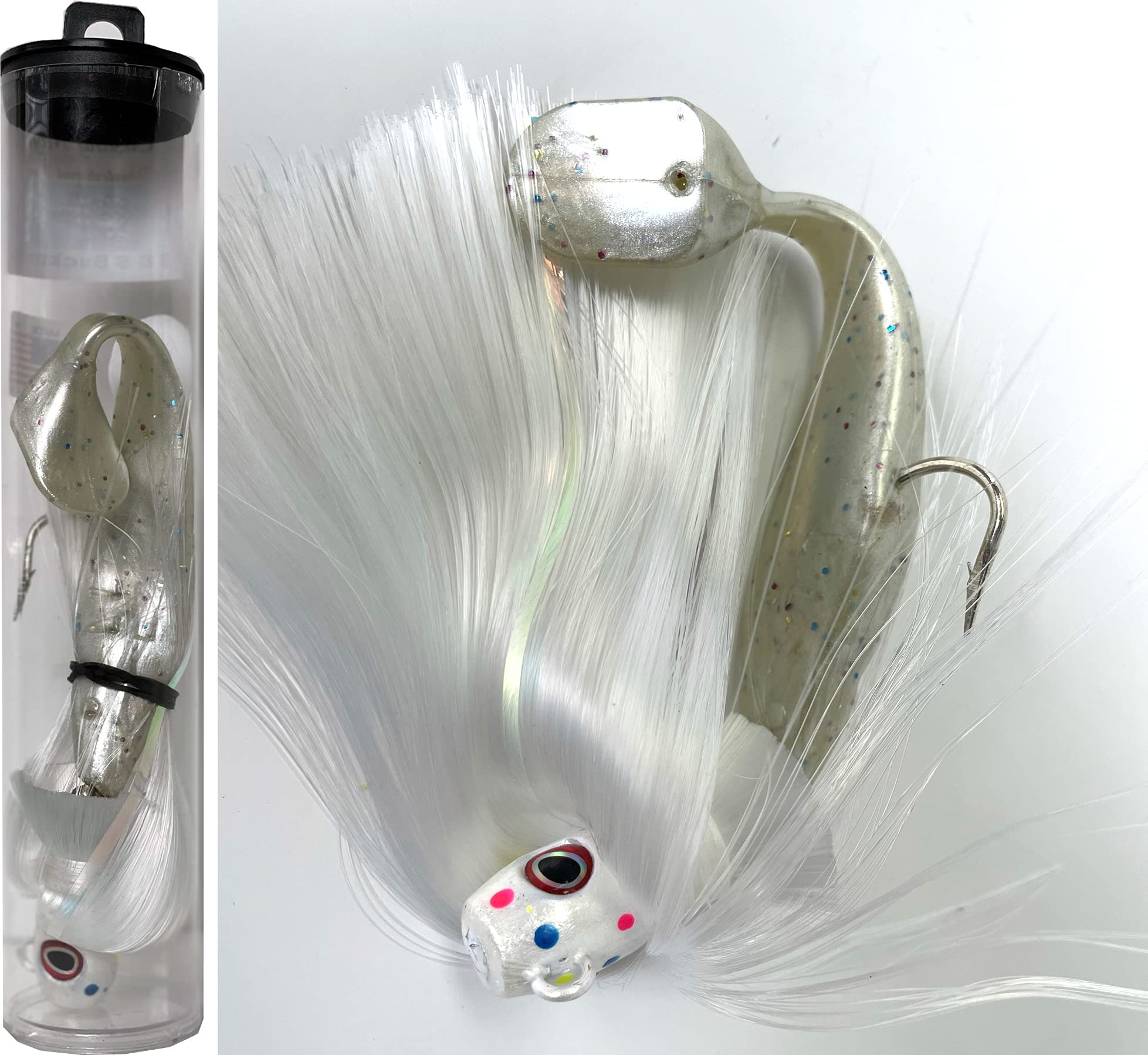 S&S Bucktails Rattling Casting Mojo with Shad (3oz)