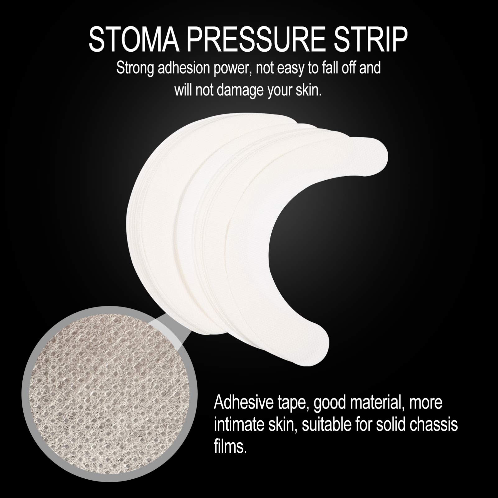 EXCEART 20Pcs Strisce Barriera per Stomia Nastro Adesivo Sensibile Alla Pressione Stoma Barriera Cutanea Accessori per Stoma Infermieristica