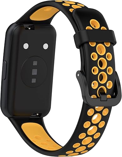 Miniatura 7 de FitTurn Bandas deportivas compatibles con Huawei Band 7, pulsera compatible con Huawei Band 7, correa de repuesto de liberación rápida