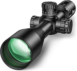 CVLIFE BearPower FFP Scope - First Focal Plane Scope with MOA Illuminated Reticle, Zero Stop, Zero Reset, Parallax Adjustment - 30mm Tube with Scope Rings - CVLIFE