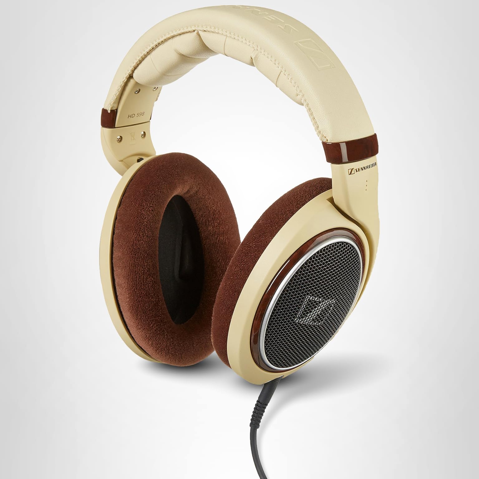 Amazon.com: Sennheiser HD 598 耳罩式耳機- 象牙色: 電子