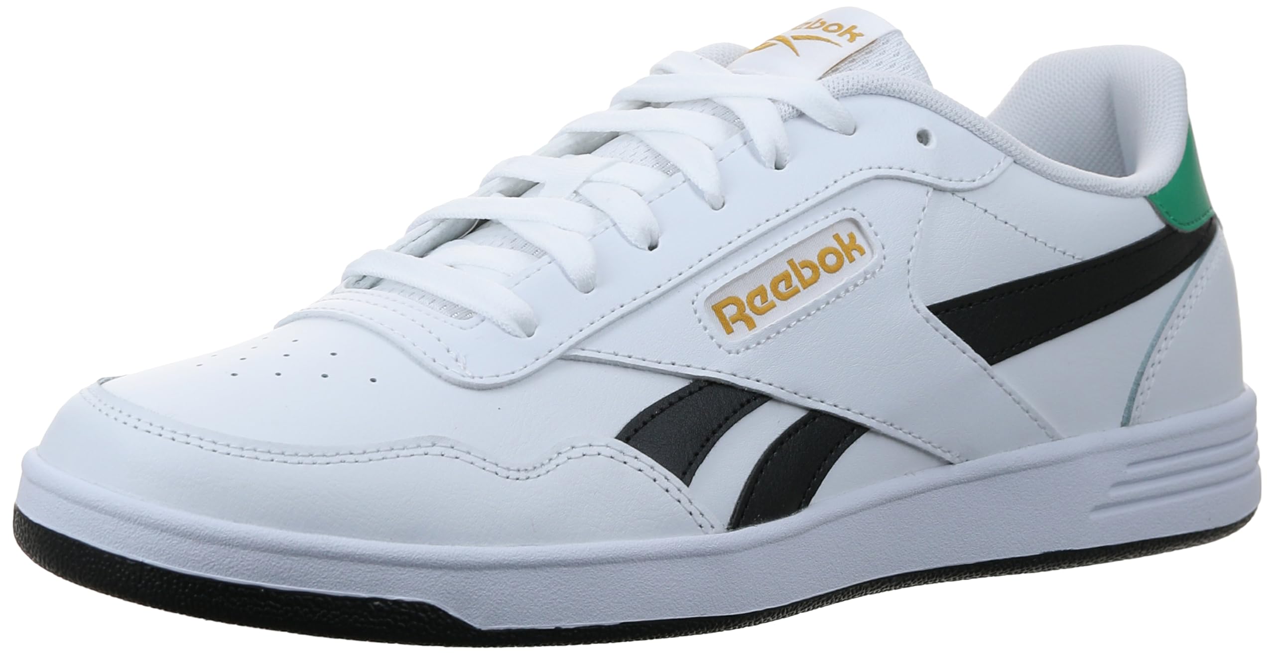 Reebok Unisex Court Advance Trainers, FTWRWHITE/UPGRADEGREEN/Black, 41 EU, Ftwrwhite Upgradegreen Black, 8.5 UK