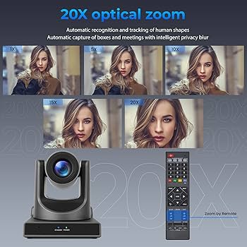 Amazon.com : ADKIDO PTZ Camera - 20X SDI with Optical Zooming, POE