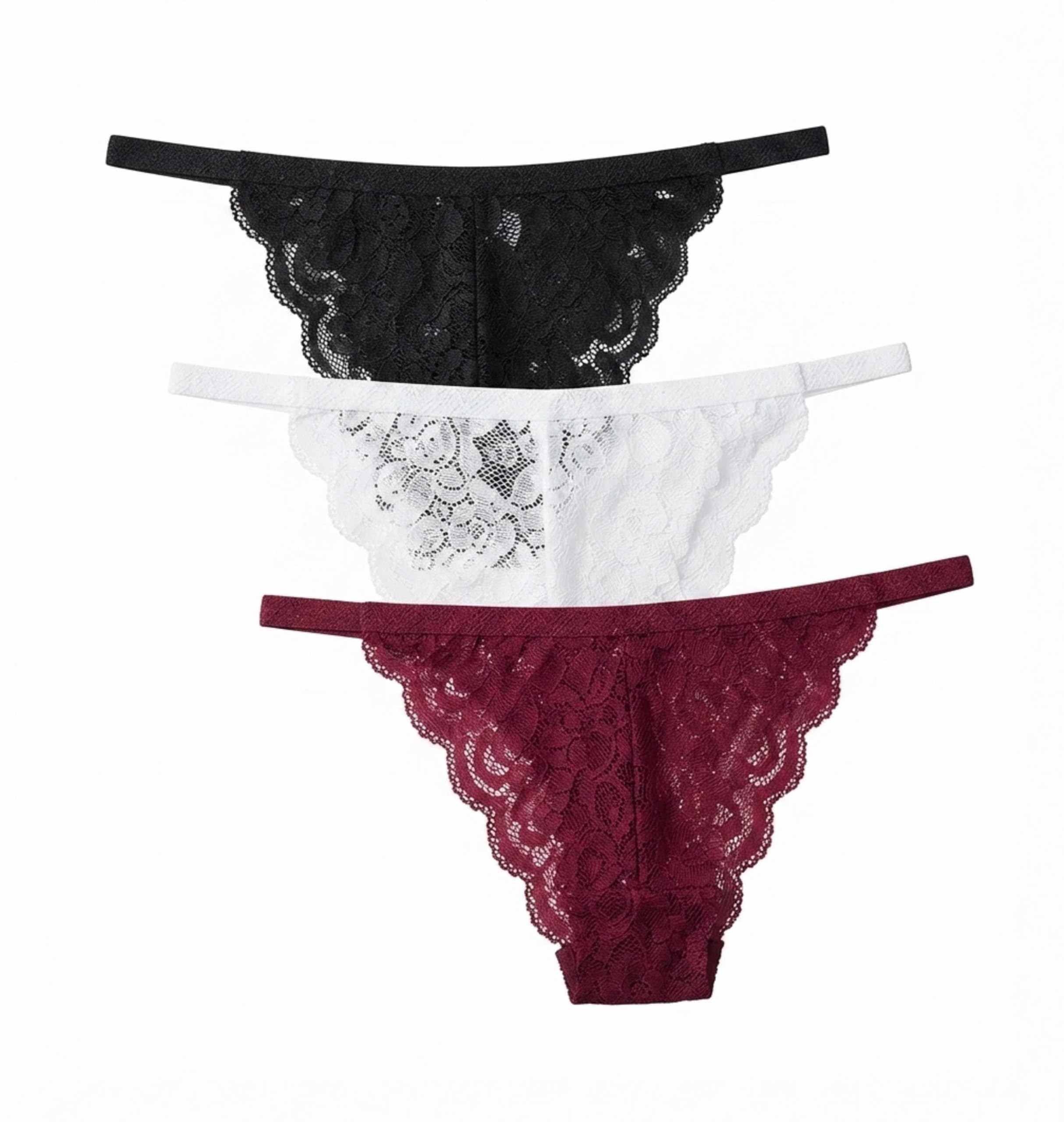 sizzlestyle All Flirty Lace G-String, Pack of 3-picture-7