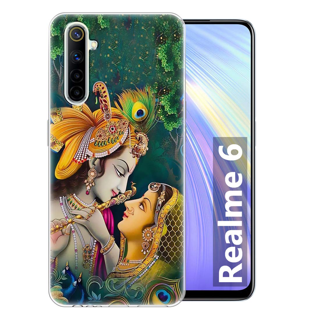 Fashionury Printed Soft Silicone Designer Pouch Mobile Back Cover for Realme 6/ Realme 6i Case and Covers | for Boys & Girls -P028 (B0876VQB54) Amazon Price History, Amazon Price Tracker