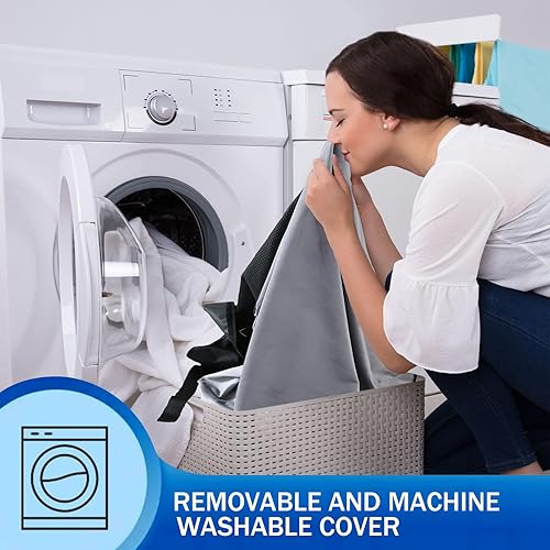 Miniatura 3 de MeMoreCool Colchón de espuma viscoelástica para campamento colchón plegable de 35 pulgadas tapete portátil enrollable para adultos almohadilla de