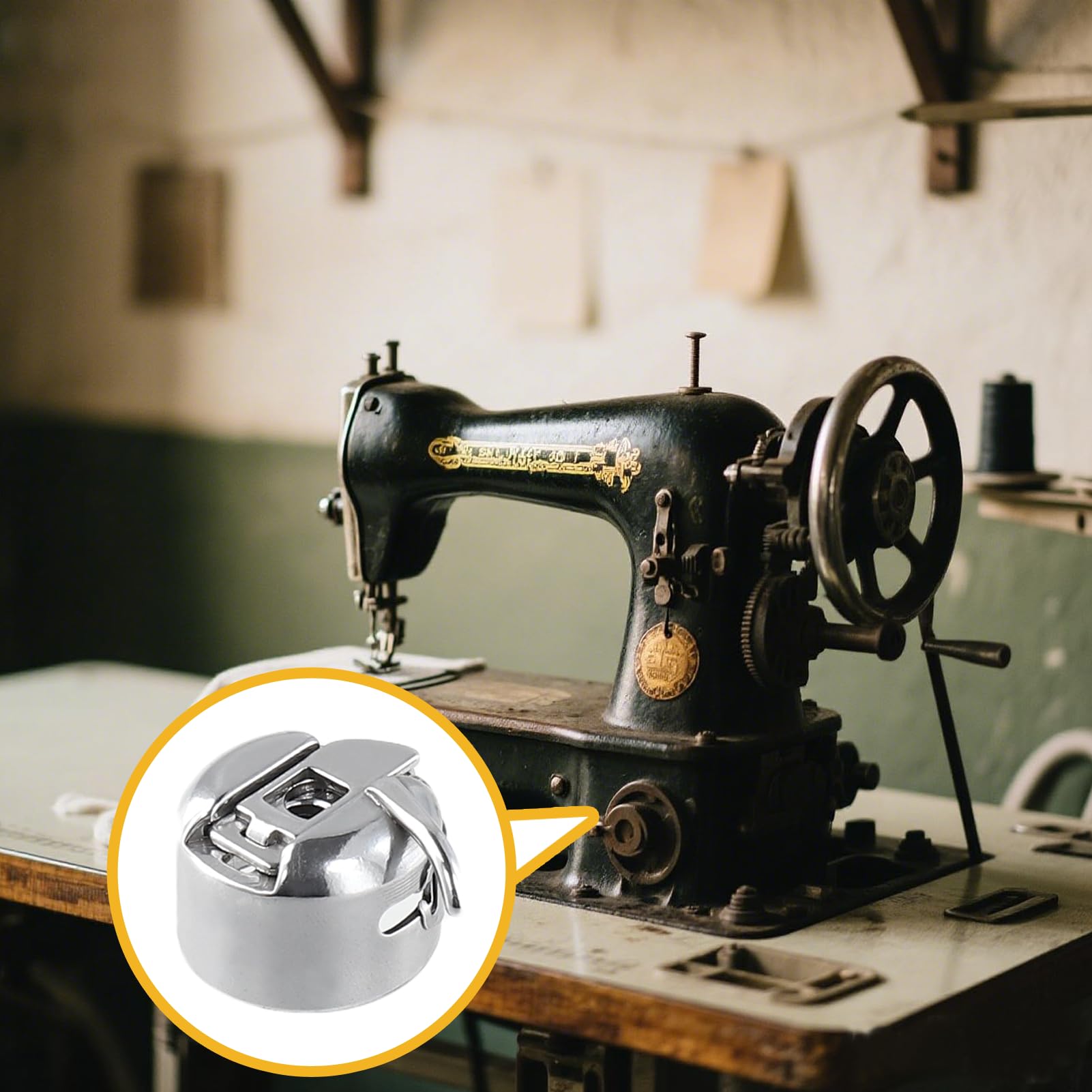 Boîtiers à canette pour machine à coudre - Singer - 3 pièces - Compatibles avec Singer