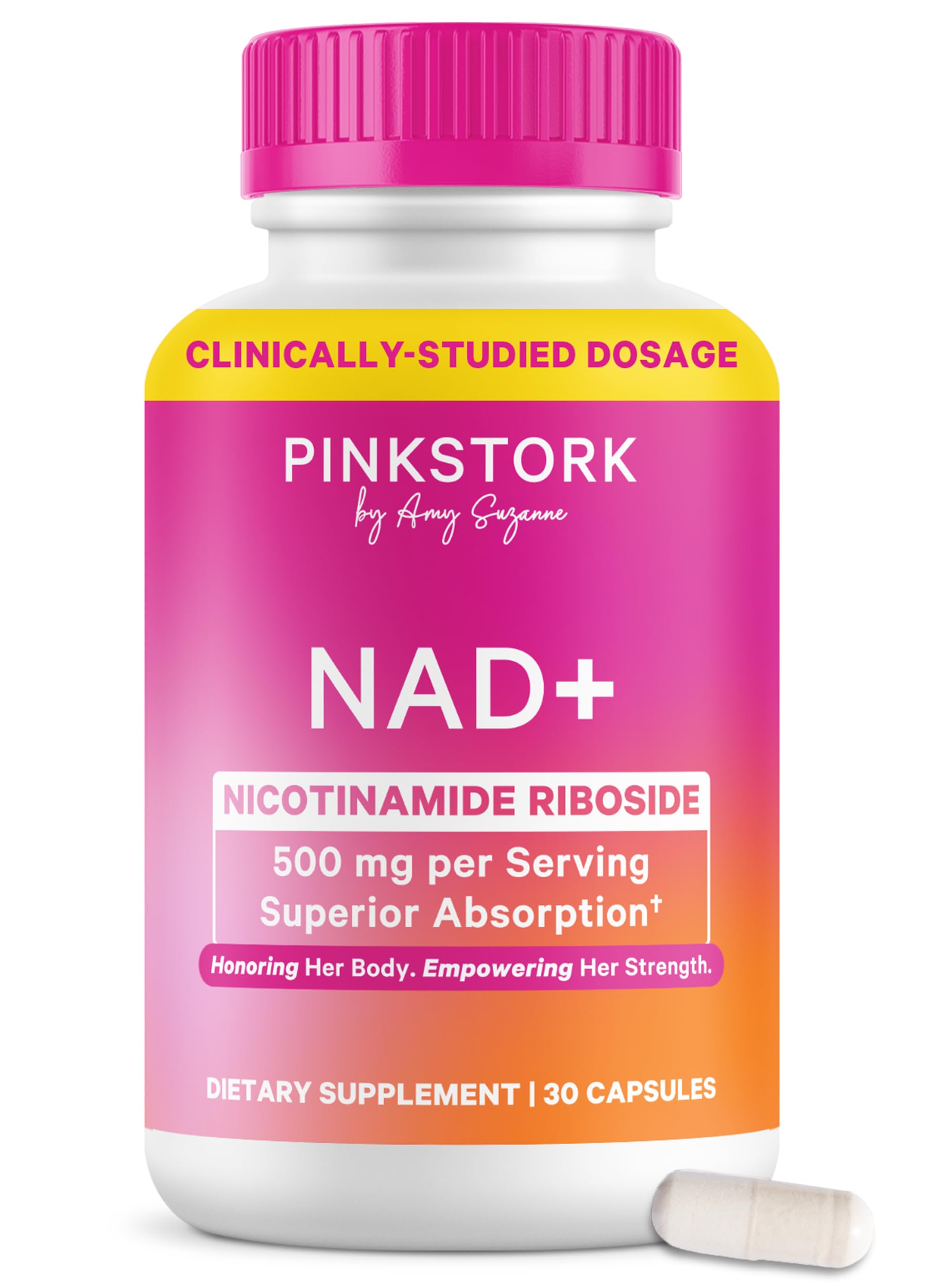 Pink Stork NAD+ Supplement for Women