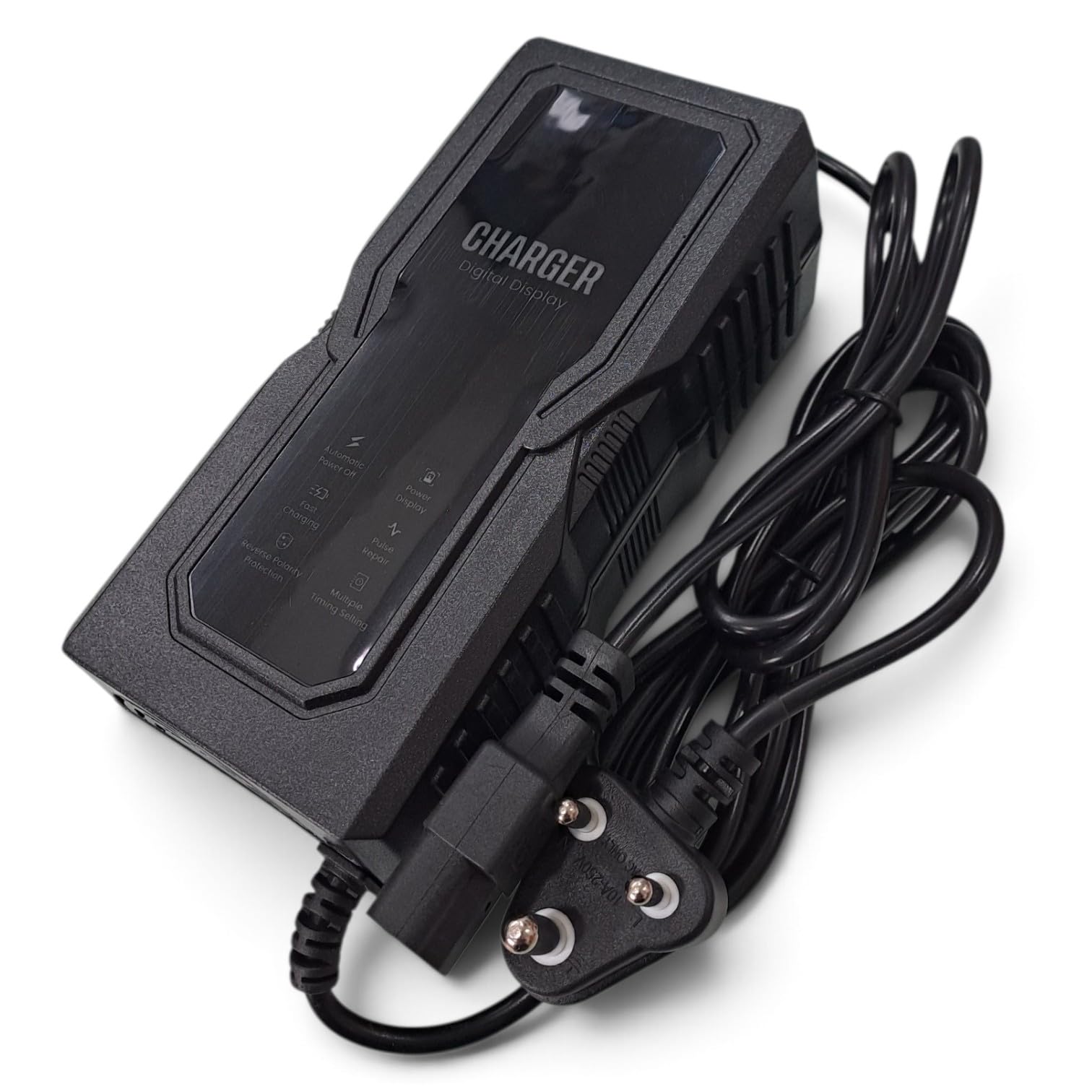 NEW Digital Charger 60V 4 AMP for Electtric Scooter | for Lead Acid and Graphene 5 Battery Scooter | 2.5+1 Meter Wire | Percentage Screen | Auto Cutoff Protection | Fast Charging.-image-34
