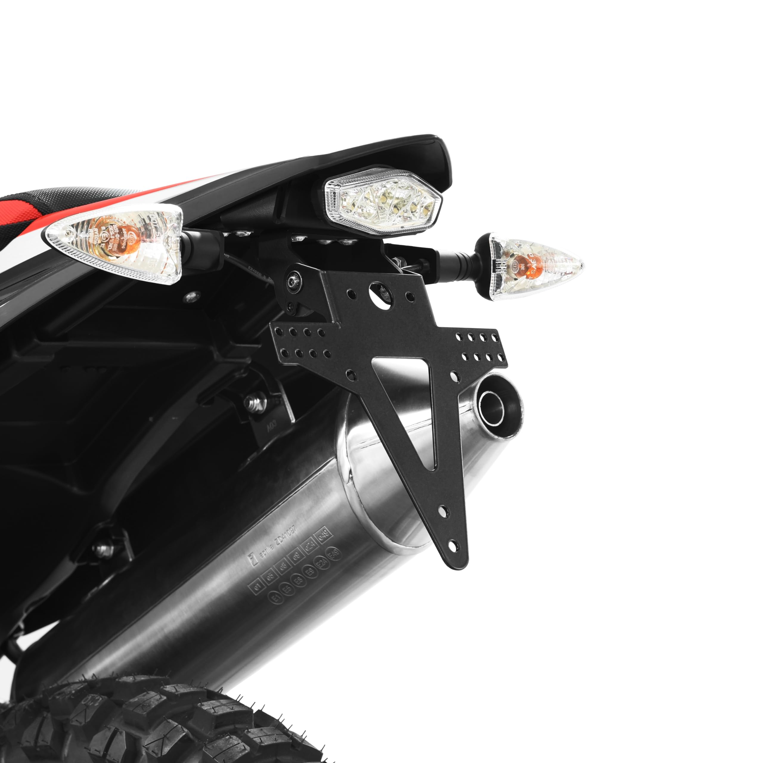 ZIEGER Classic Kennzeichenhalter kompatibel mit Aprilia RX125