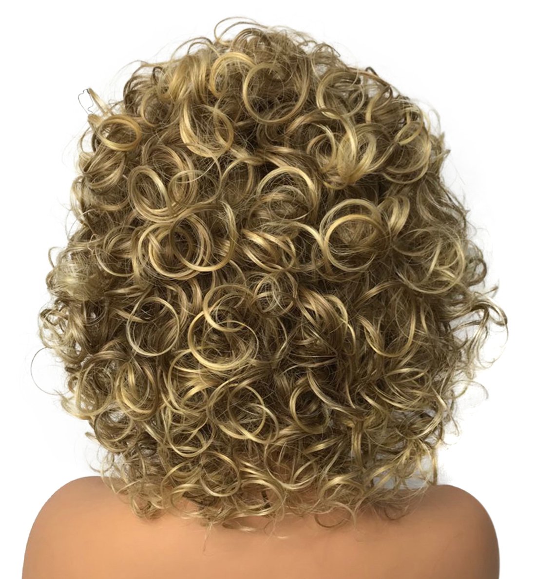 Amazon.com : Wiginway Women Short Curly Heat Resistant  display picture 3