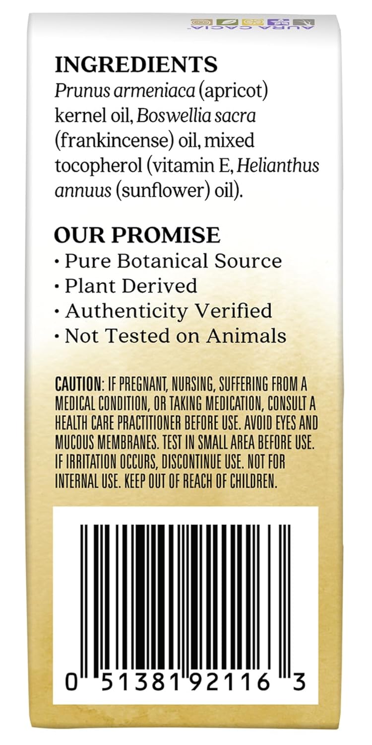 Aura Cacia Roll-On Essential Oil Blend, Frankincense, 0.31 Ounce (Pack of 12)