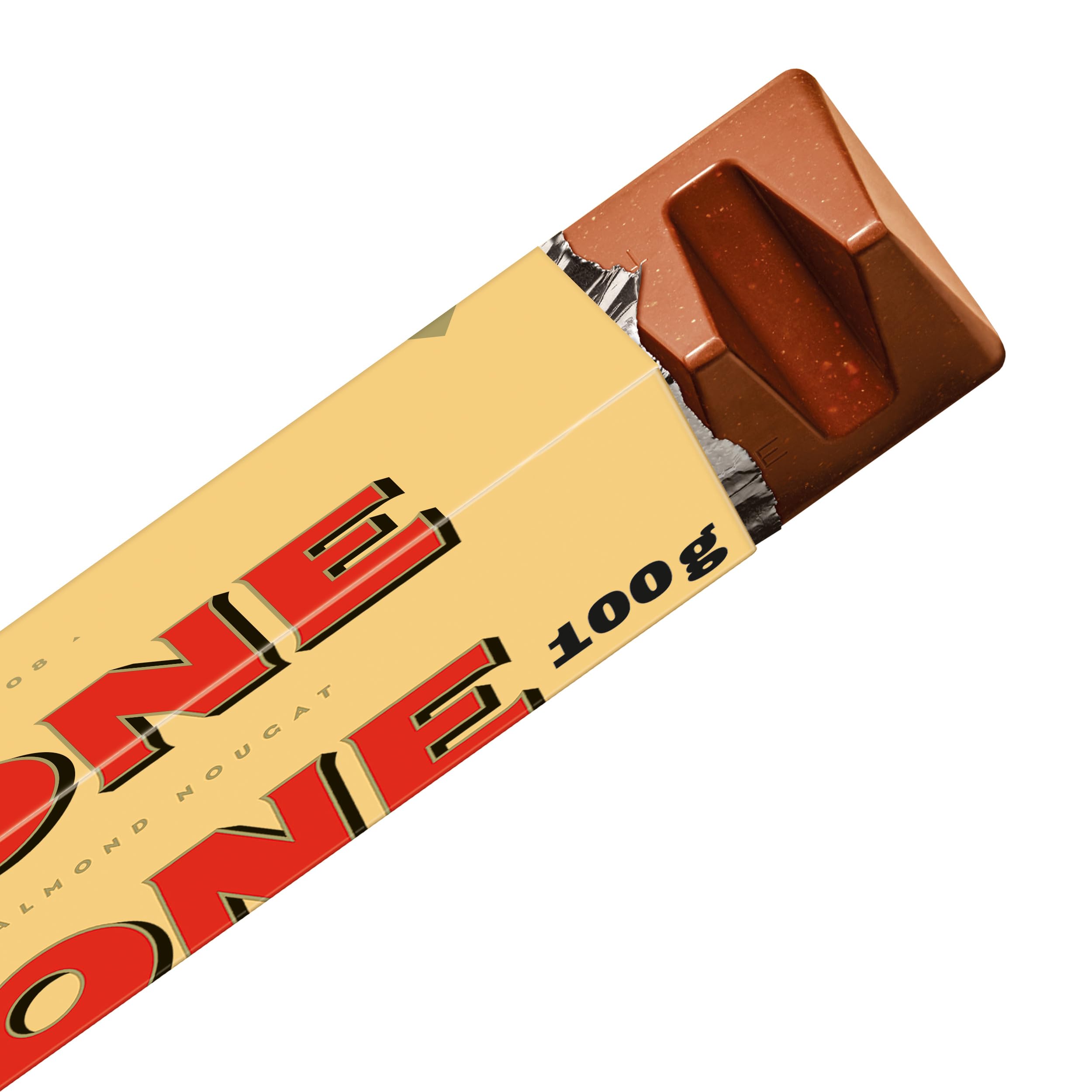 Toblerone Vollmilchschokolade mit Honig & Mandelnougat, 20 x 100 g