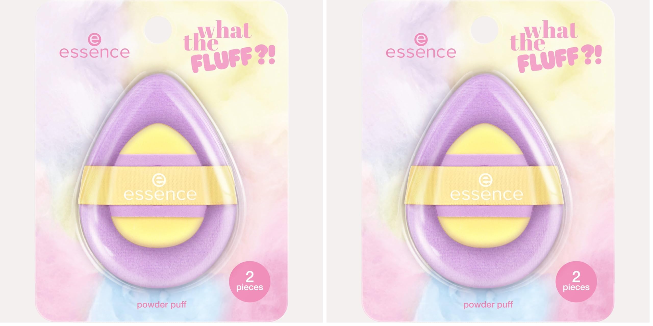essence WHAT THE FLUFF?! powder puff, Make-up Schwämmchen, Nr. 01, Nanopartikel frei, 1er Pack (2pcs) - 5
