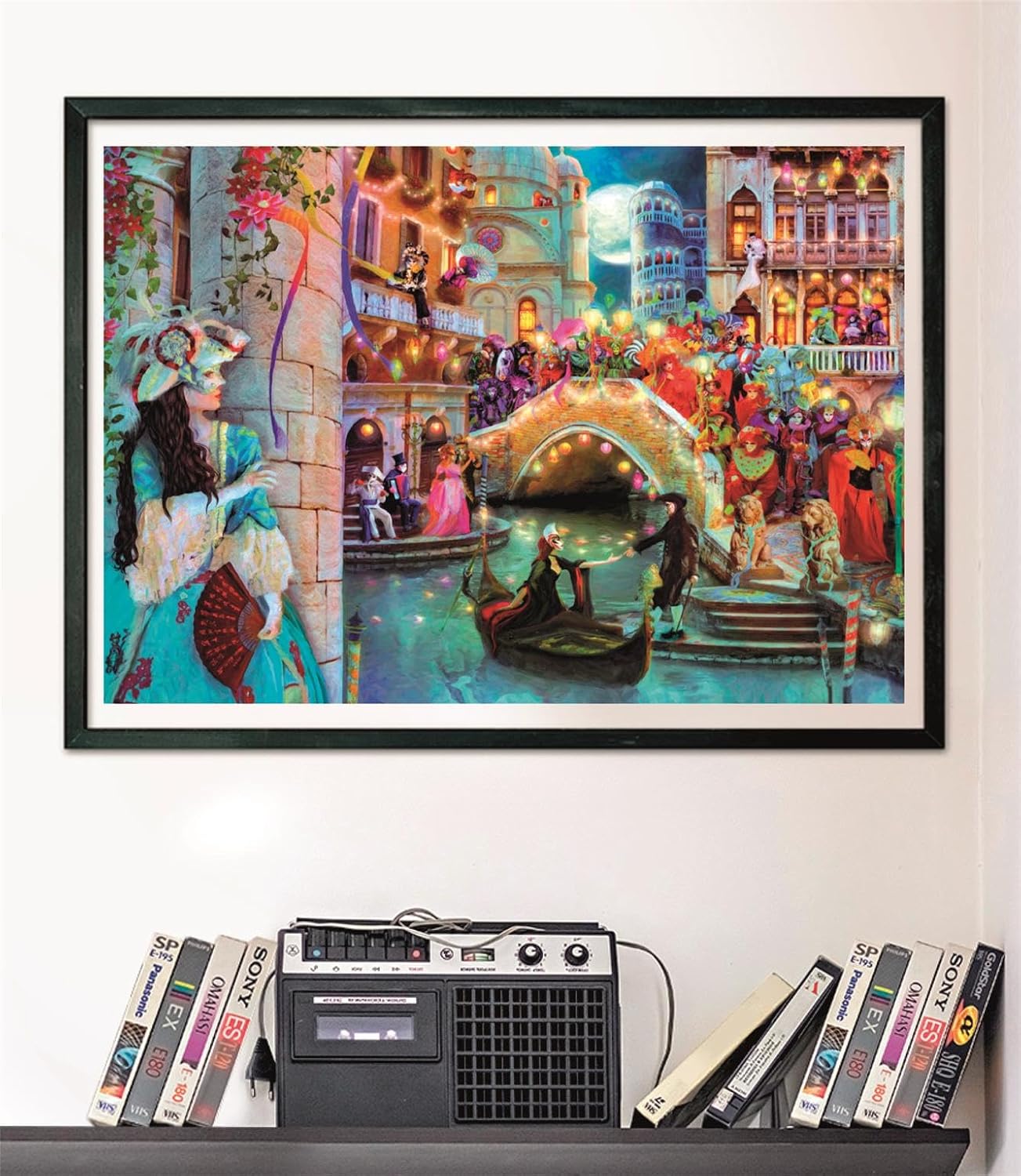 Clementoni - 39990 Puzzle 1000 Pieces for Adults and Teenagers, Collection, Carnival Moon Theme with Poster, Compact Box, Gift Idea for Men and Women, Made in Italy, 70 x 50 cm, 39990