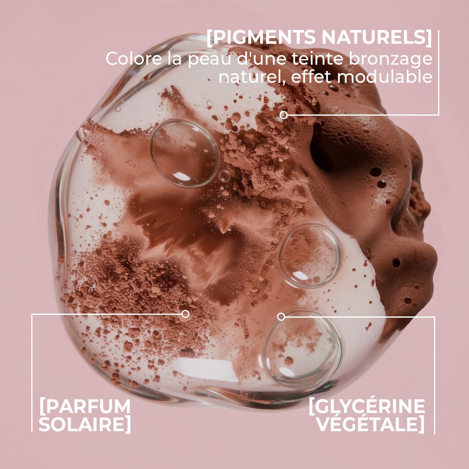 ENERGIE FRUIT Mousse Teintée Bronzante Corps 98% Naturel Sans Autobronzant DHA 100ml