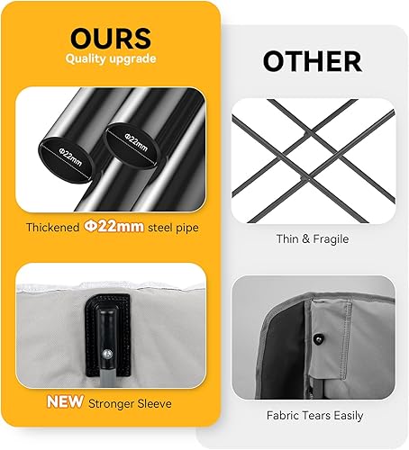 Miniatura 4 de Silla de camping doble  Sofá plegable para 2  3 personas al aire libre con portavasos y soportes para copas de vino  Sofá de dos plazas de gran