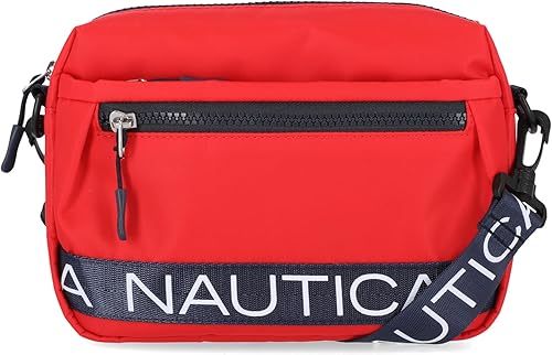 Nautica Nylon Bean CrossbodyBelt Bag with Adjustable Shoulder Strap