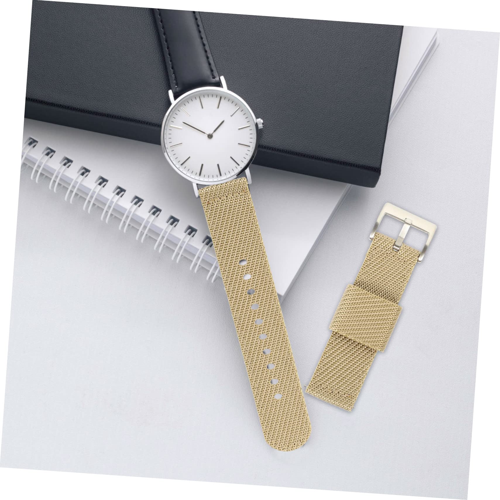 HEMOTON Bracelet En Nylon 4 Pièces Montre Miss En Nylon À Tisser