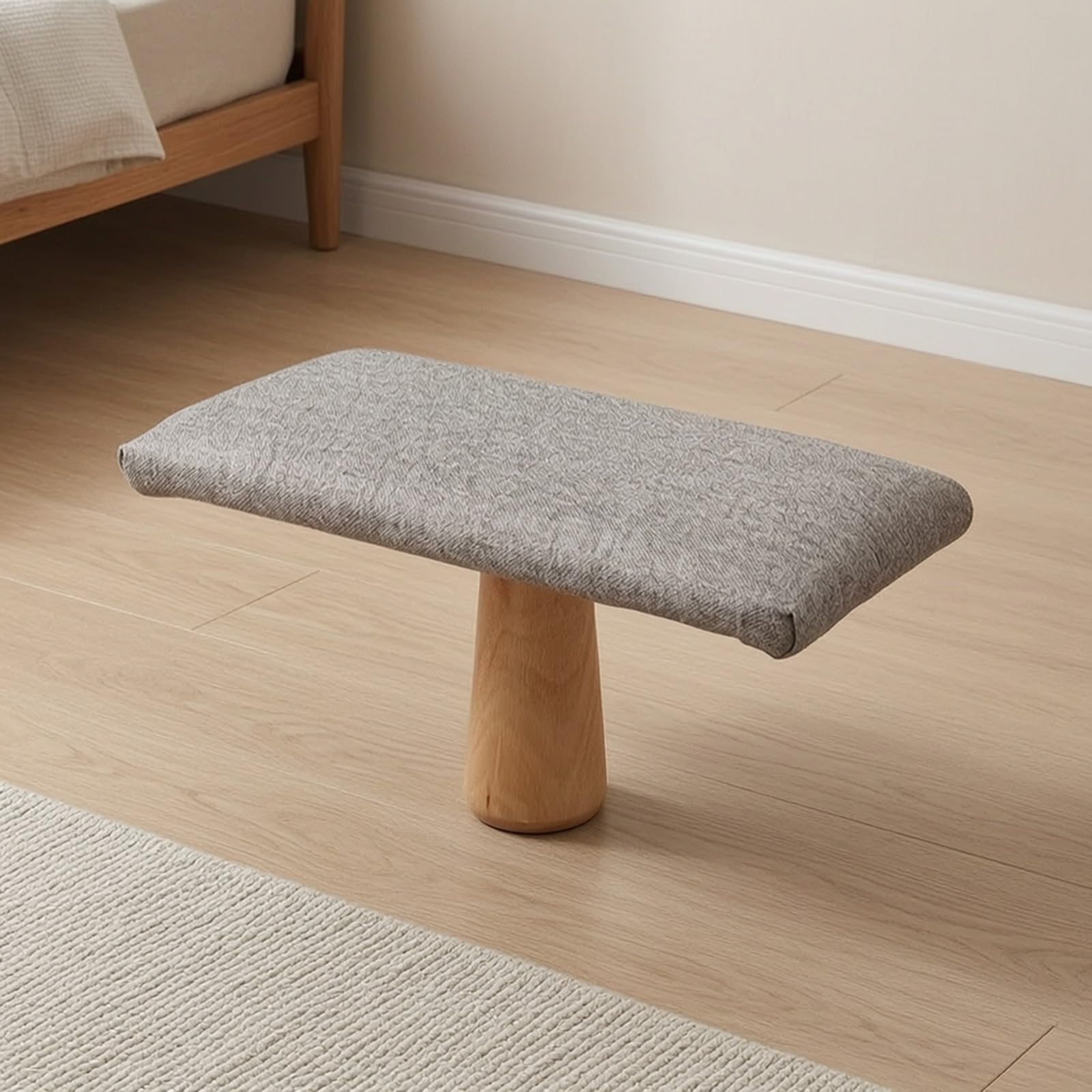 MERIGLARE Banco Meditación con Cojín Cómodo | Acolchado, Ergonómico, Banco meditación, para Casa, Té, S
