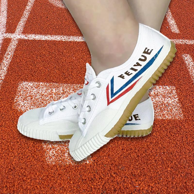 Martial Arts Shoes Low Top Canvas Shoes for Parkour Kung Fu, Rubber Sole Fashion Sneakers for Indoor/Outdoor Activities4