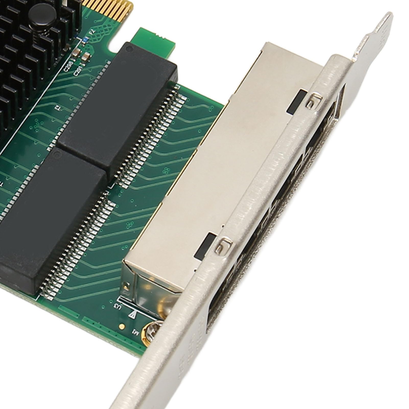 Carte Réseau Gigabit PCIe, Adaptateur de Serveur en Cuivre RJ45 4