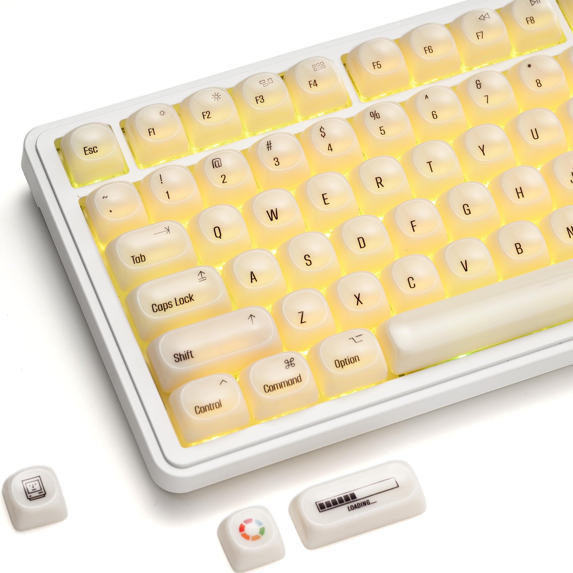 Amazon.co.jp: XVX ホワイトキーキャップ、MOA プロファイルキー