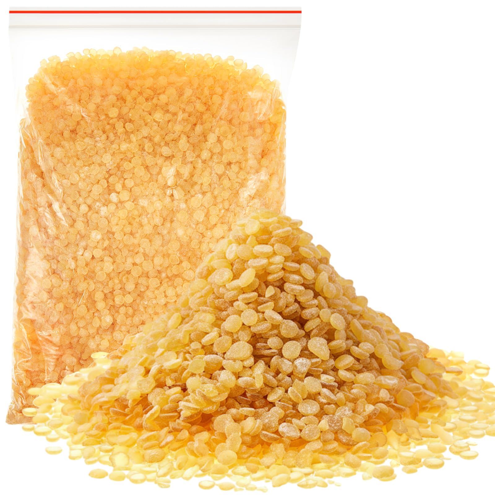 Threlaco 2. 2 Pound / 998g Pine Resin for Beeswax Wraps, Pine Rosin for Making Beeswax, Food Wraps Good Grip and Performance Ideal for Musicians Athletes Dancers and DIY Projects