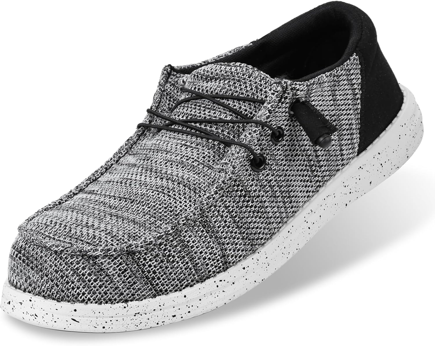 Steel Toe Shoes for Men Lightweight Loafers Slip On Safety Work Shoes Composite Toe Comfortable Non Slip Tennis Dress Sneakers