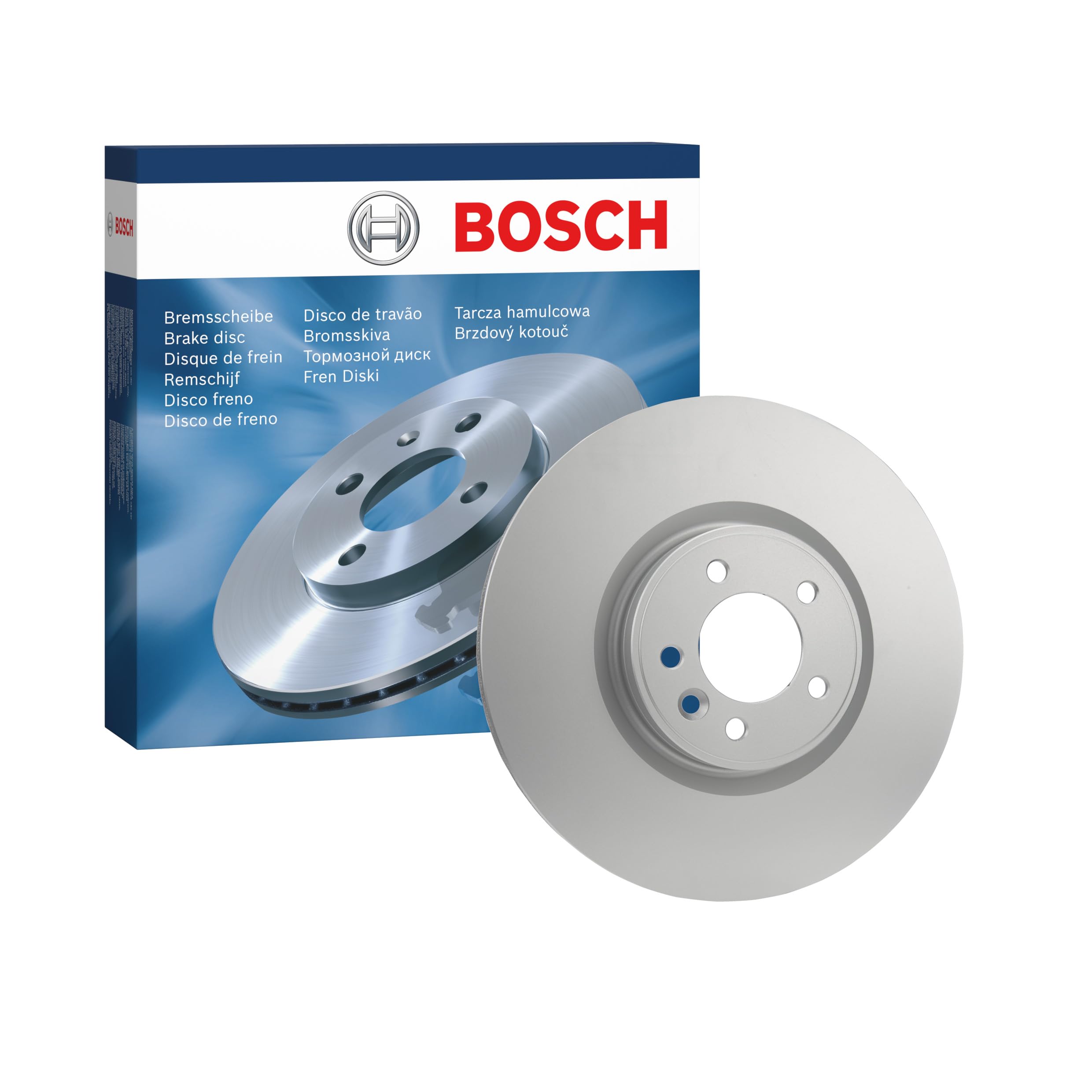 BOSCH Disco Freno BD2019 - Disco Freno Solido di 380mm - Asse Anteriore - Conforme al regolamento ECE-R90 - Lunga Durata, Anticorrosione Avanzata - 1 Disco