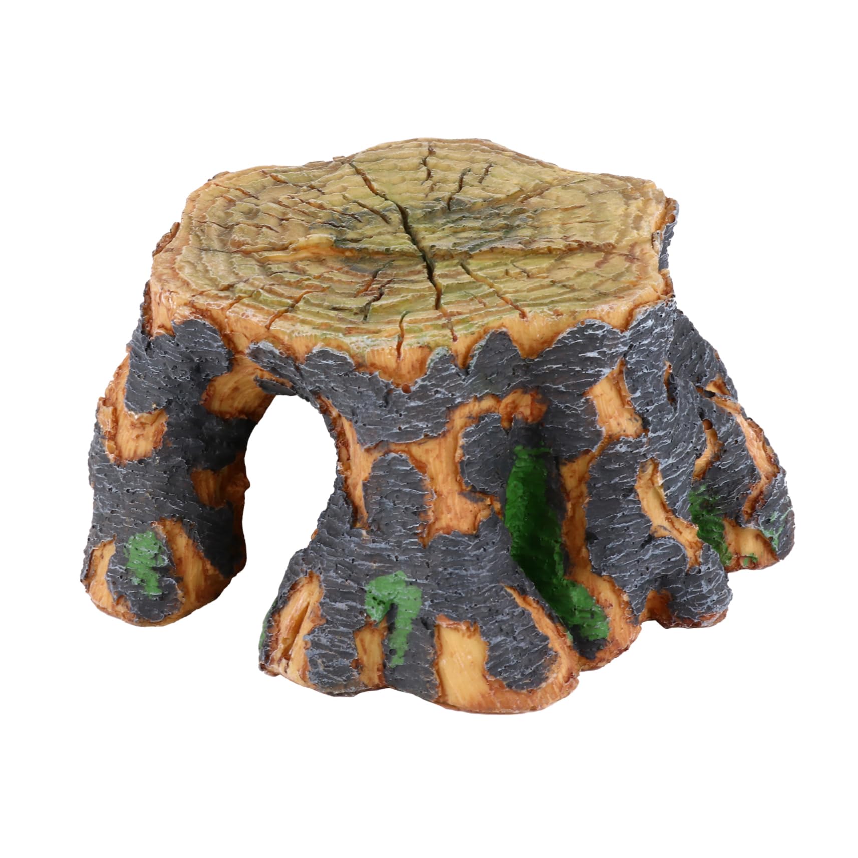 BESPORTBLE Climbing Pets Avoid Tree Holes Reptile Bearded Dragon Hide Small Pet Hide Habitat Tortoise House Hide Spider Nest Turtles Decor Turtle Cave Fish Shelter Escape Cave Resin