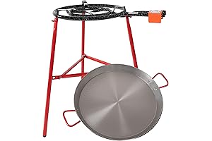 Machika Mirador Set: Culinary Mastery with our 24-Inch Paella Pan