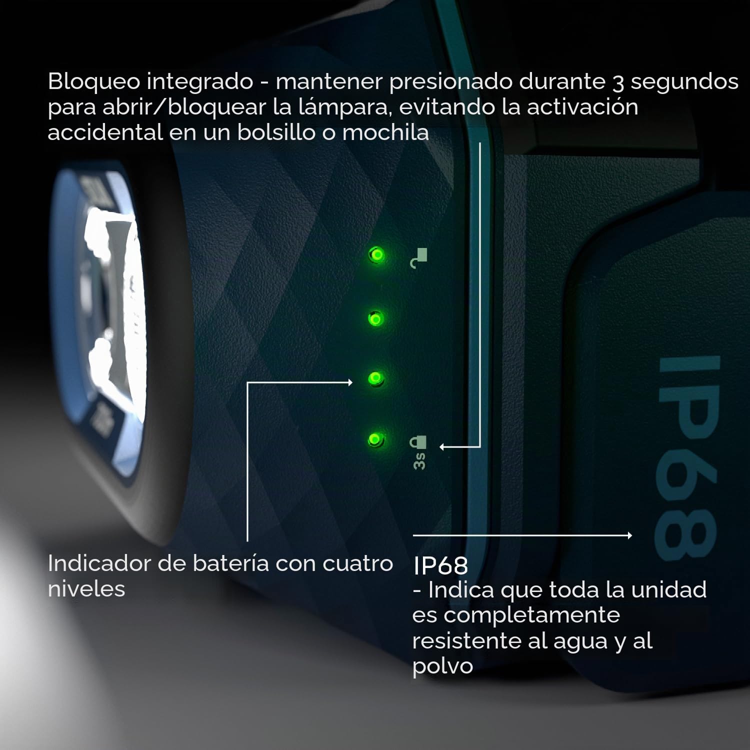 Silva Linterna frontal alimentada por pilas, recargable USB-C, explora la lámpara de cabeza de 5 a 700 lúmenes, 4 niveles de brillo, LED blanco, rojo y naranja, indicador de batería, linterna frontal