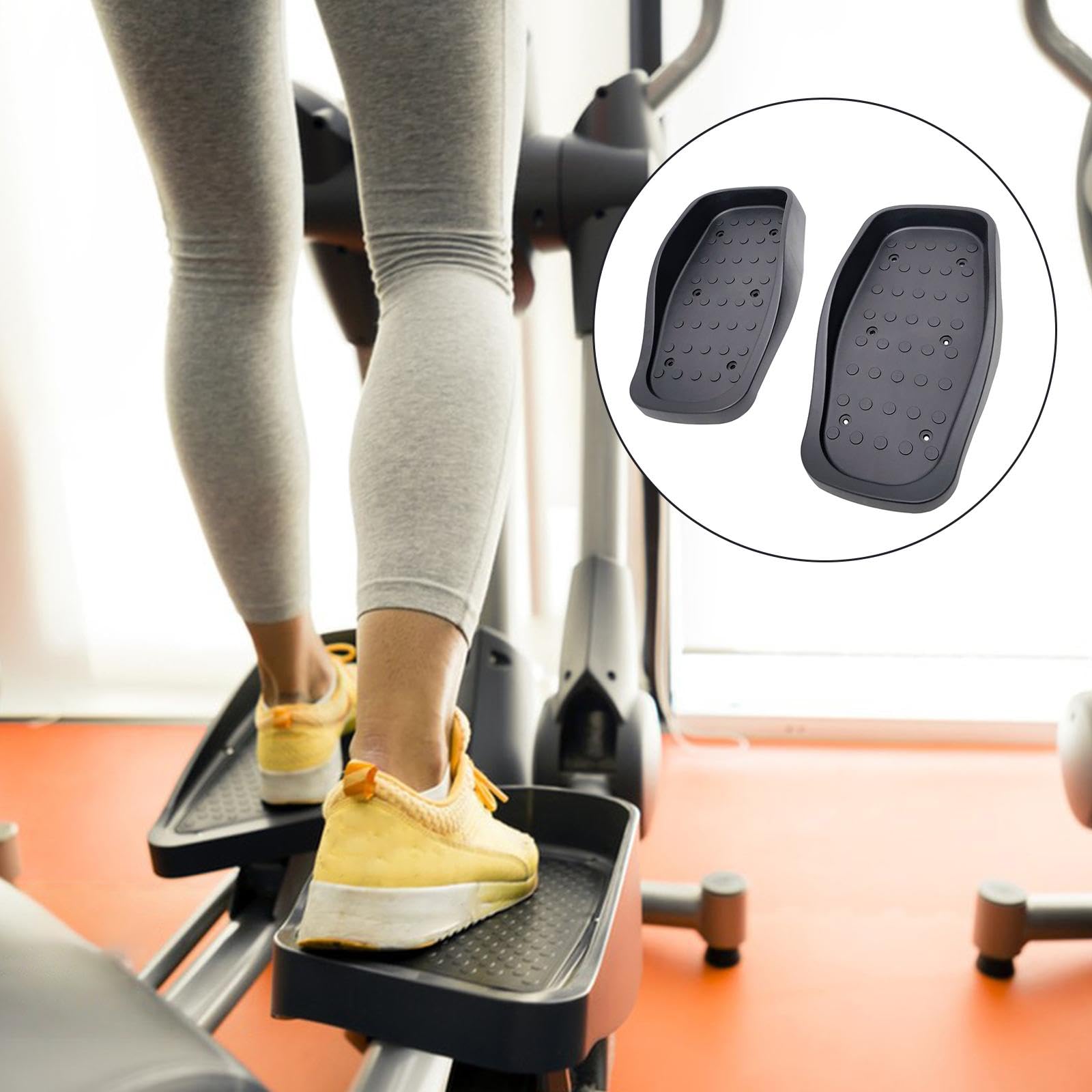 Pedali per Allenamento Ellittico, 2 Pezzi, Dispositivi di Ricambio per