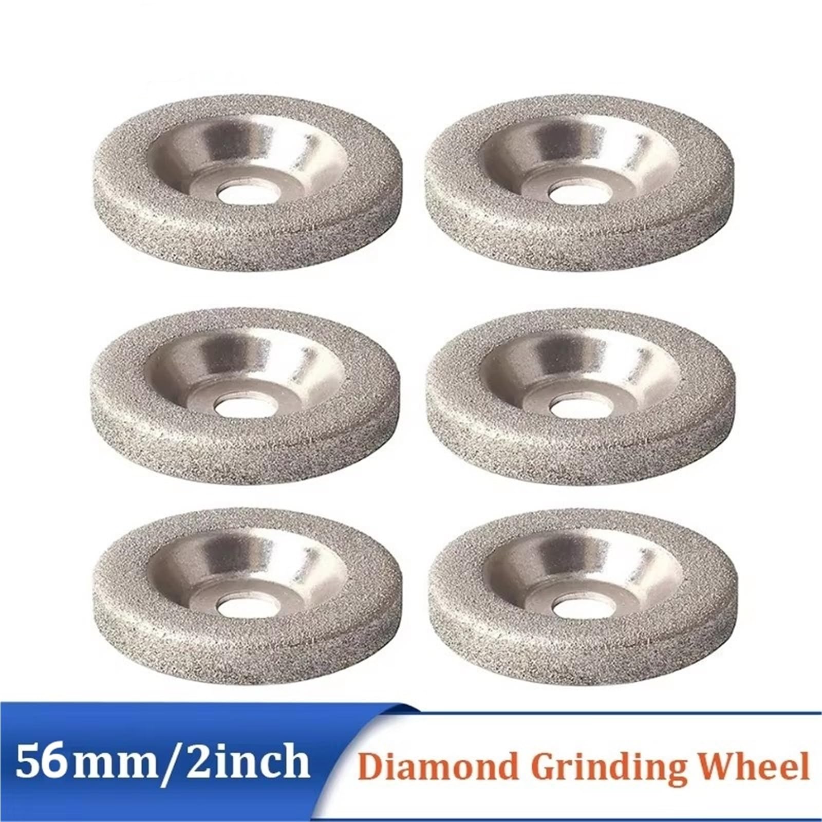 Diamentowa tarcza szlifierska 56 mm – galwanizowana tarcza do szybkiego usuwania i przycinania – idealna do domowych projektów DIY(15Pc)