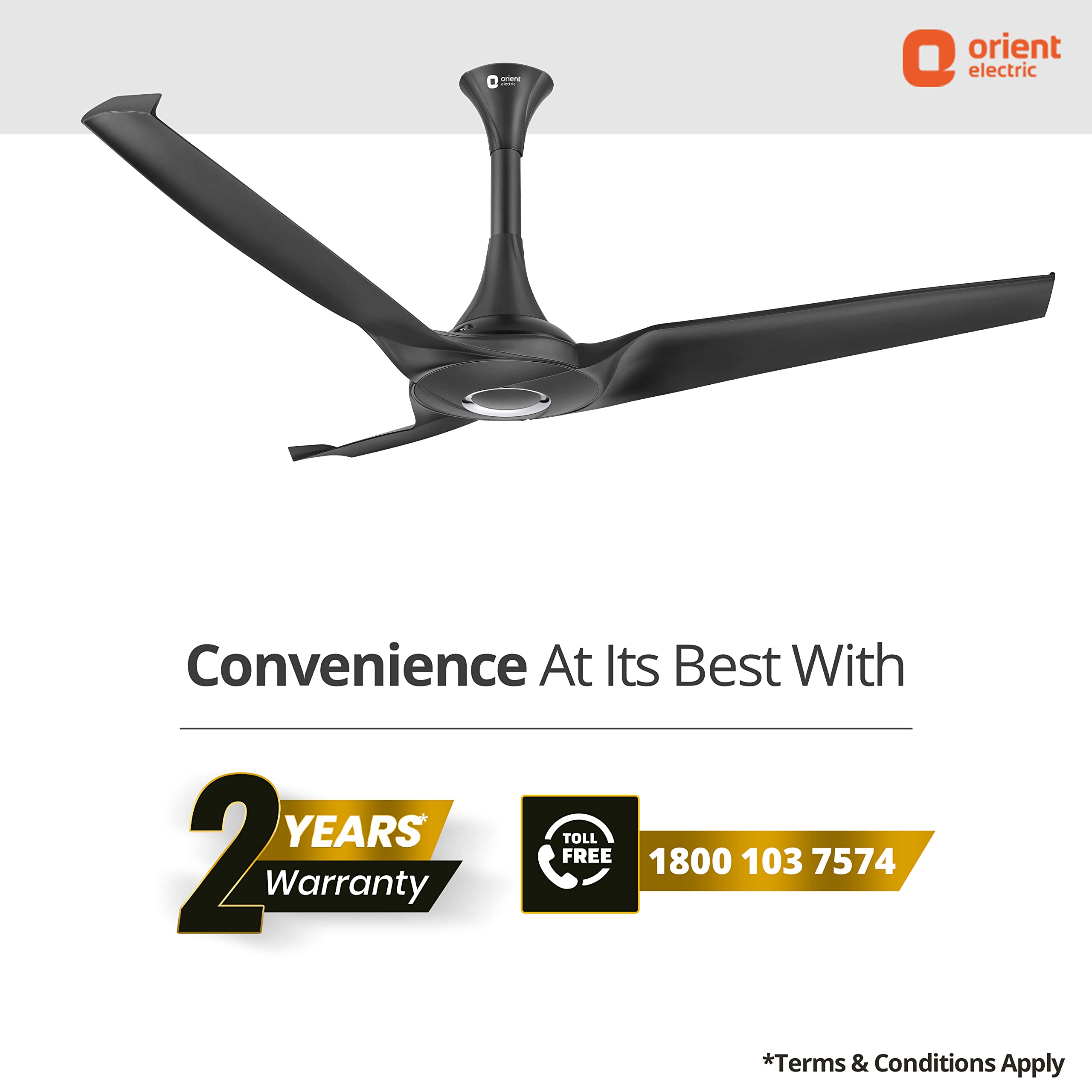 Orient Aerostorm Ceiling Fan - Quiet & Powerful -8 Orient Aerostorm Ceiling Fan - Quiet & Powerful -8